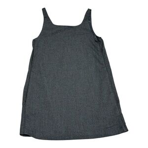 Zara Girls Gray Sleeveless Jumper Dress School Uniform Size 10 (140 cm)